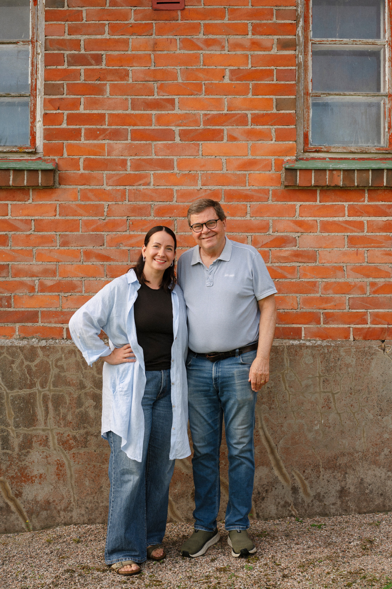 Co-founders Carl-Axel Schauman and Kristina Luhtala together